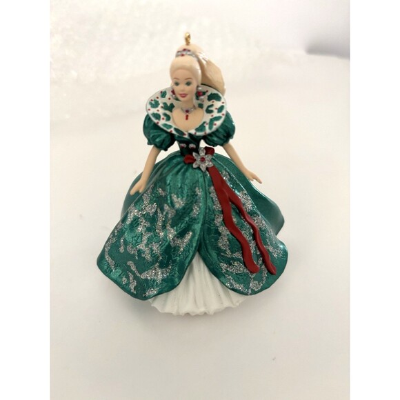 Hallmark Barbie Series Keepsake Ornament 1995 3rd In Holiday Series w/Box Vtg - Picture 1 of 4